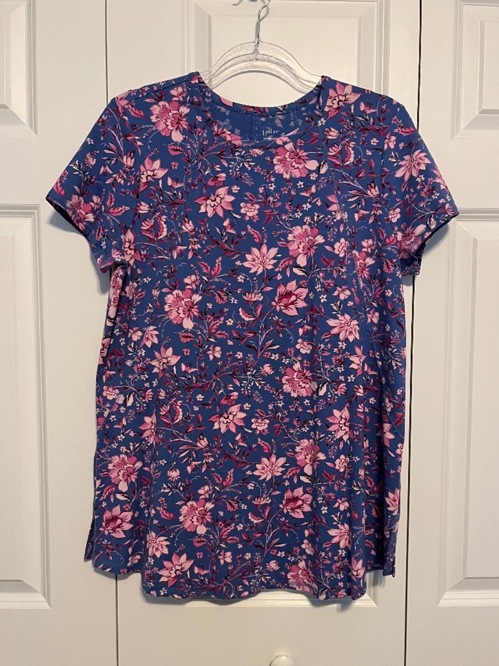 J Jill Women's FIT Progress Short Sleeve Seamed Tunic sz Medium NWT